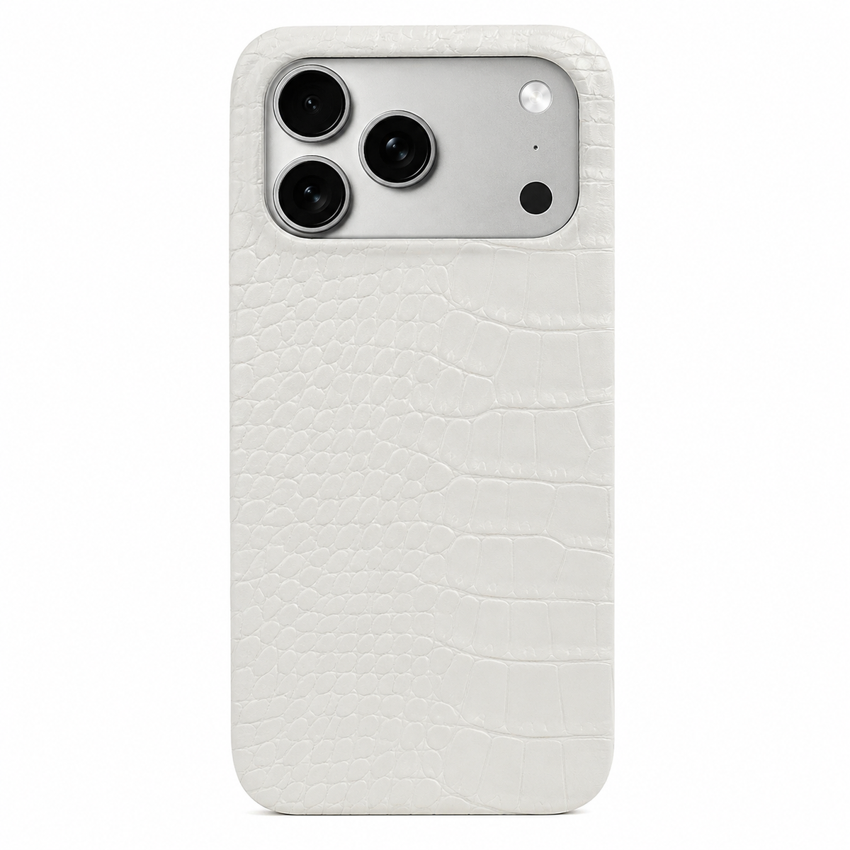 Crocodile Leather iPhone Case