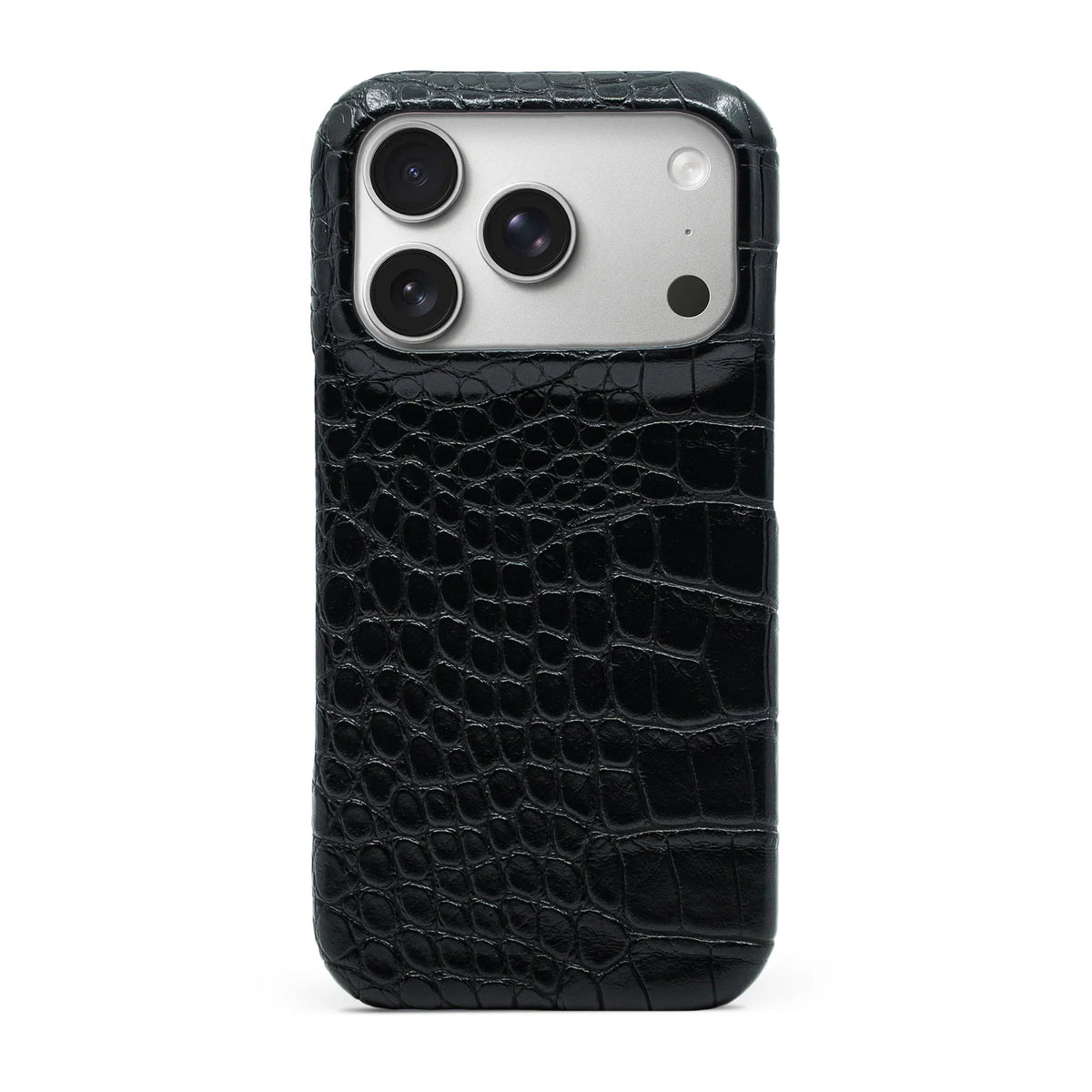 Crocodile Leather iPhone Case