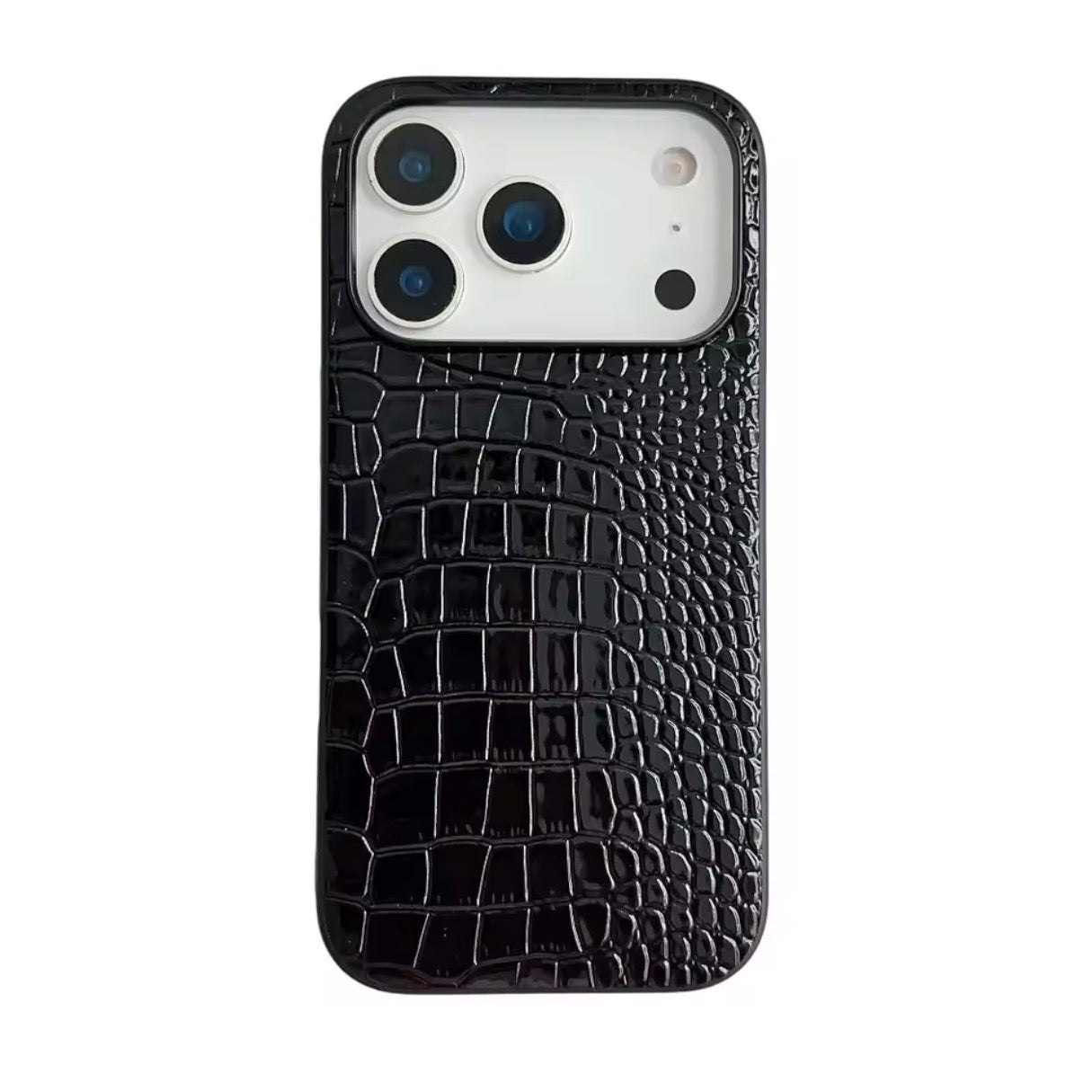 Crocodile Leather iPhone Case